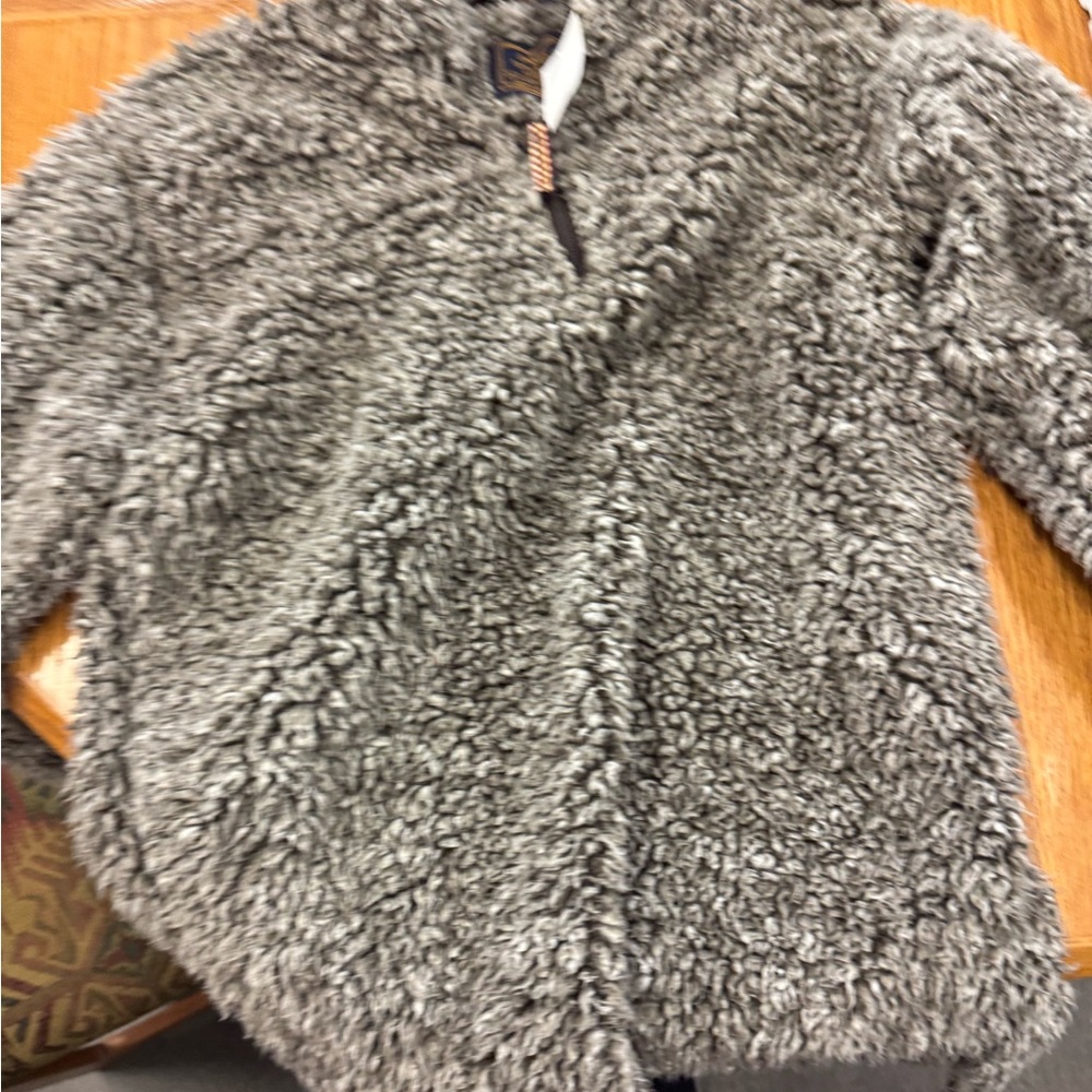 Cozy Gray vintage 1946 Sherpa